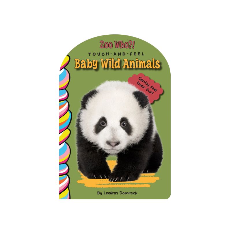 Taffy Tales Books Baby Wild Animals Touch and Feel Board Book