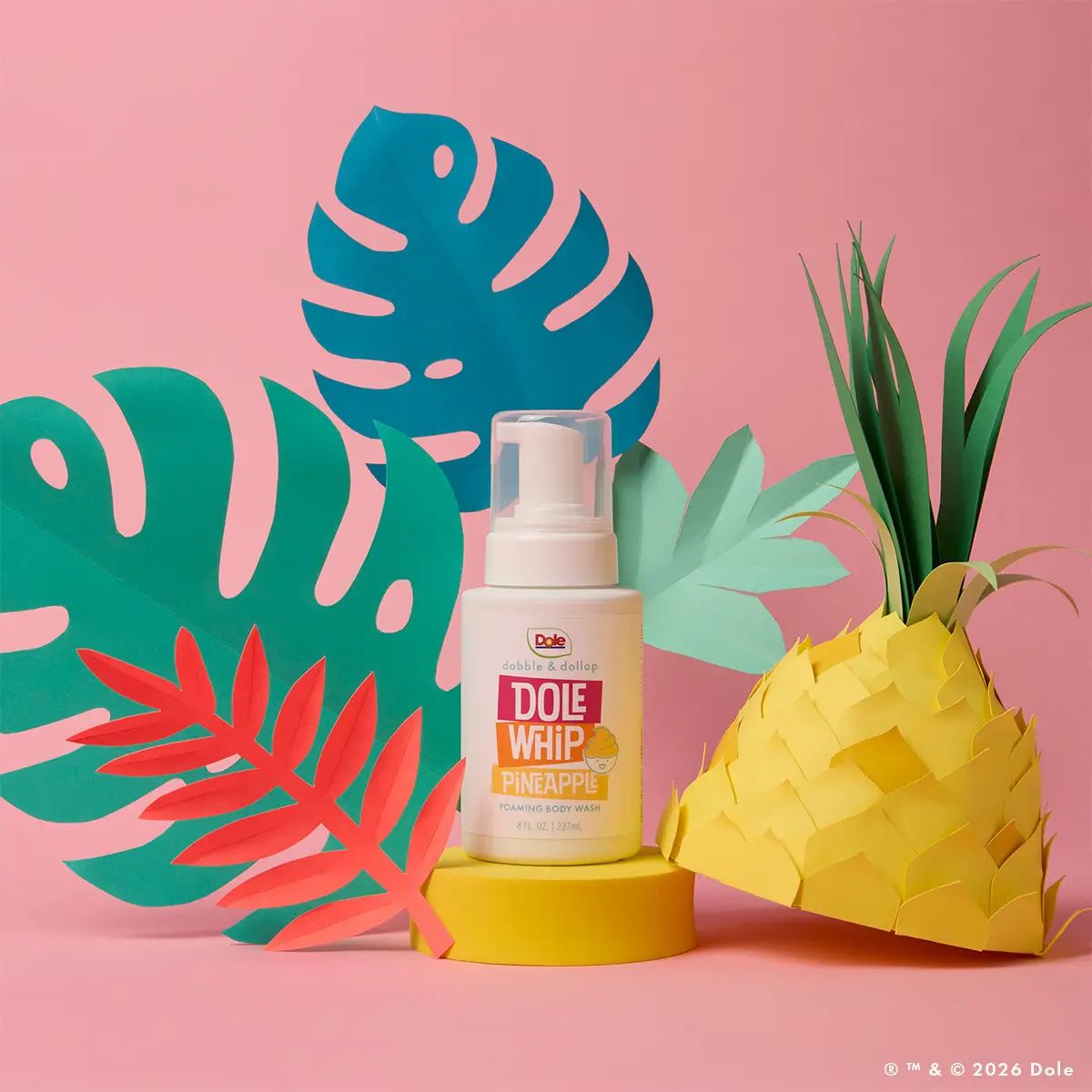 Dabble &amp; Dollop Dole Whip Pineapple Foaming Body Wash
