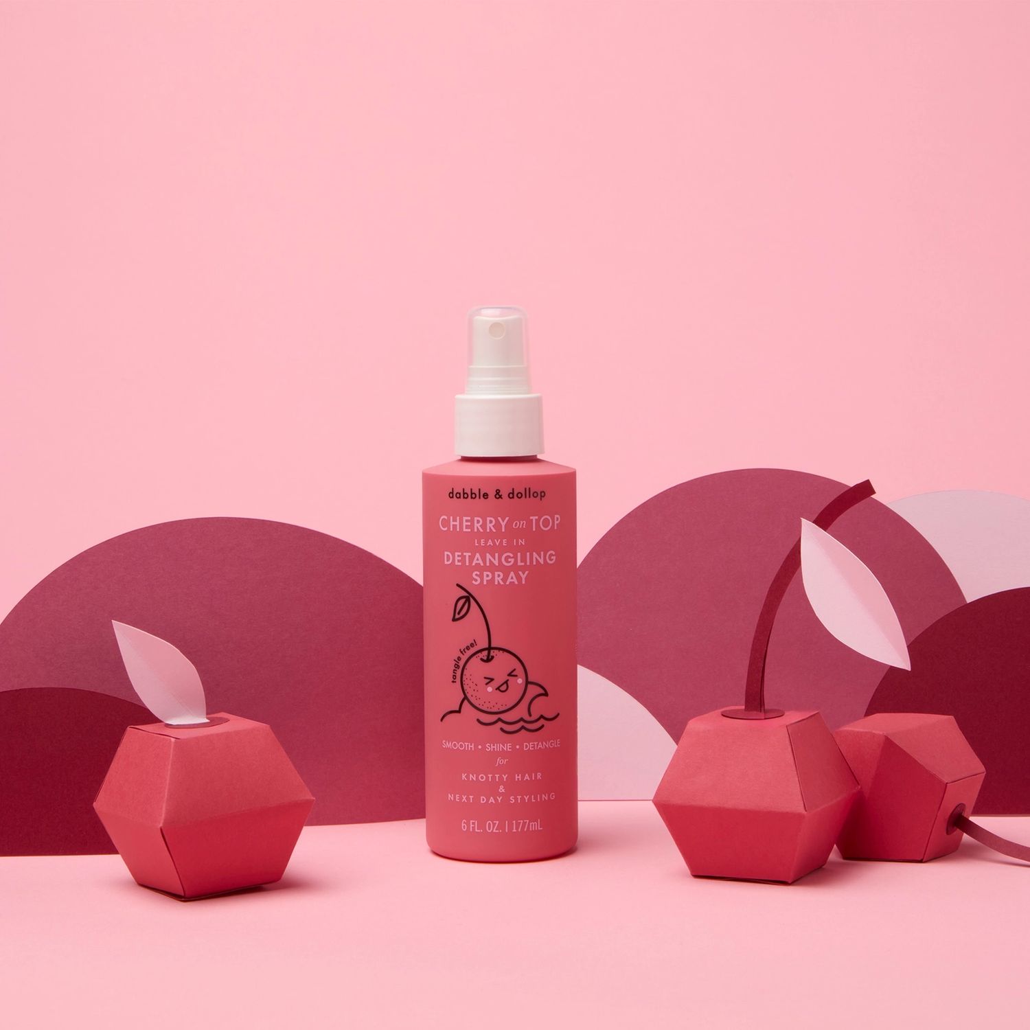 Dabble &amp; Dollop Cherry on Top Hair Detangling &amp; Conditioning Spray
