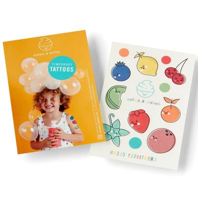 Dabble &amp; Dollop Temporary Tattoo Set