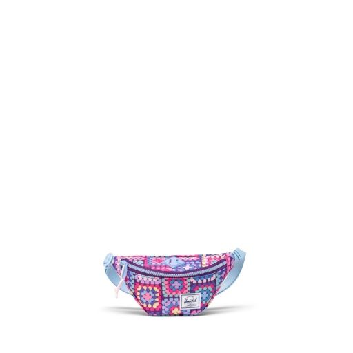 Herschel Little Heritage Hip Pack Crochet Patchwork
