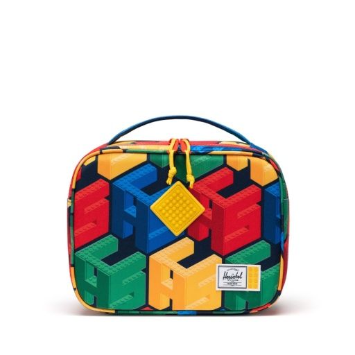 Herschel Little Pop Quiz Lunch Box LEGO® Monogram, Color: Multicolour