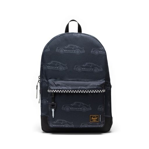 Herschel Heritage Backpack Porsche Carrera, Color: Black, Size: 26L