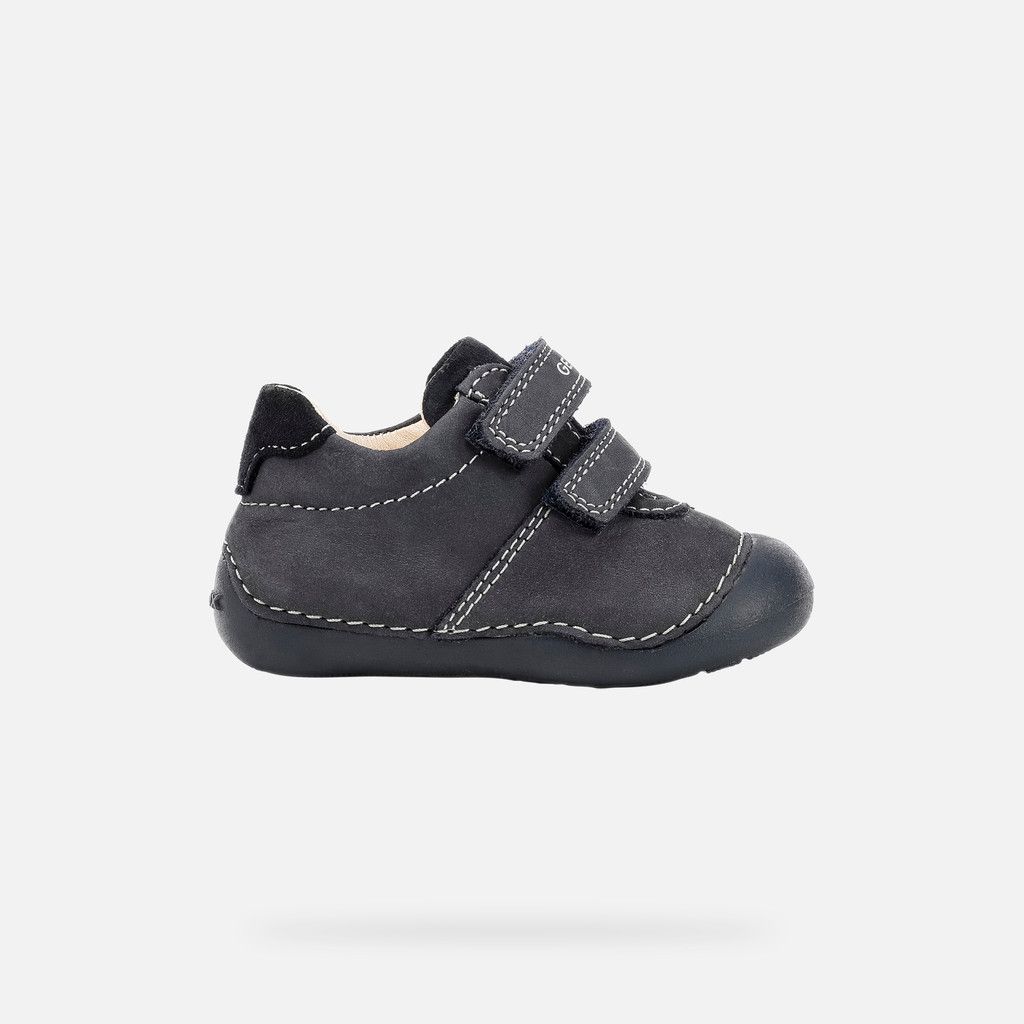 Geox Tutim Baby Velcro Shoes Navy