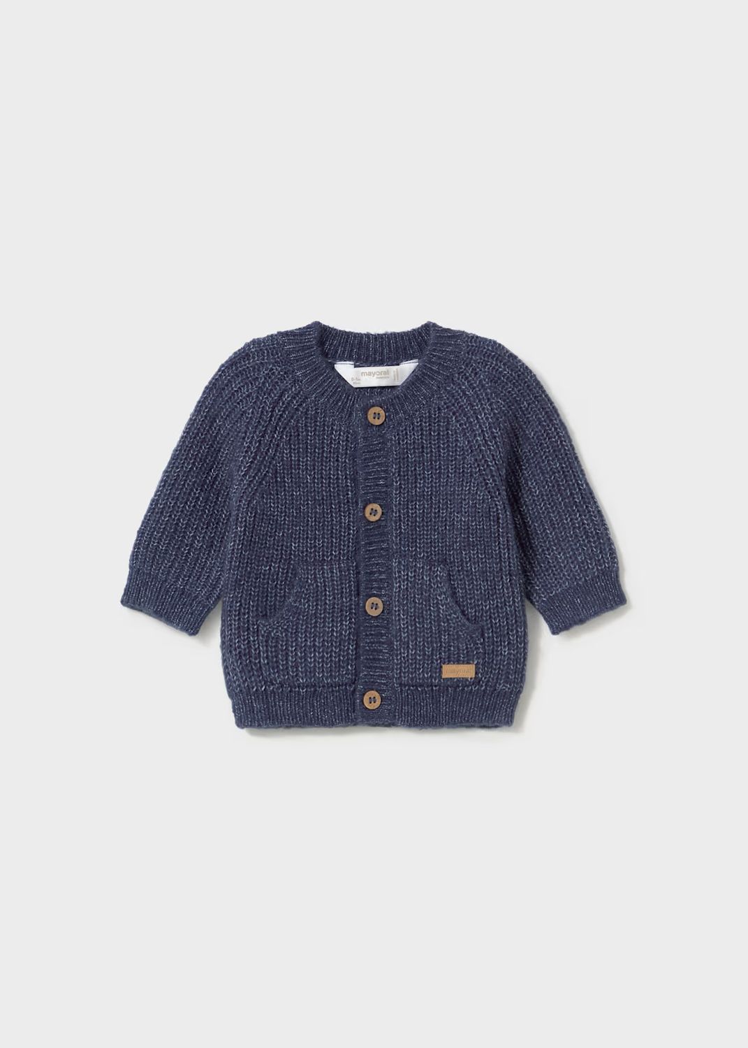 Mayoral 2370 Knit Cardigan Indigo