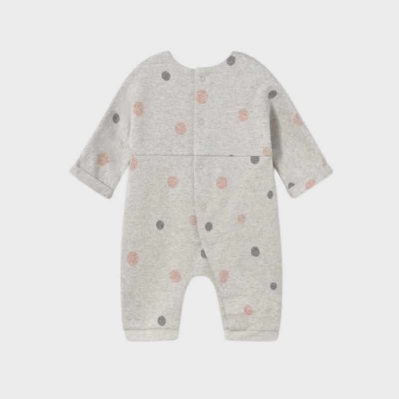 Mayoral 2755 Romper AOP Dots Vivid Marble