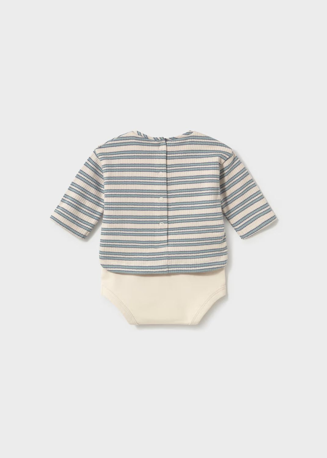 Mayoral 2776 Bodysuit Shirt White/Blue