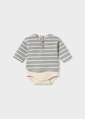 Mayoral 2776 Bodysuit Shirt White/Blue