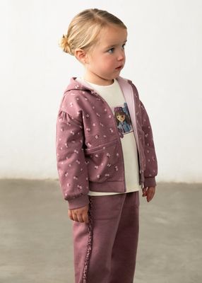 Mayoral 2839 3pc Tracksuit Set Violet