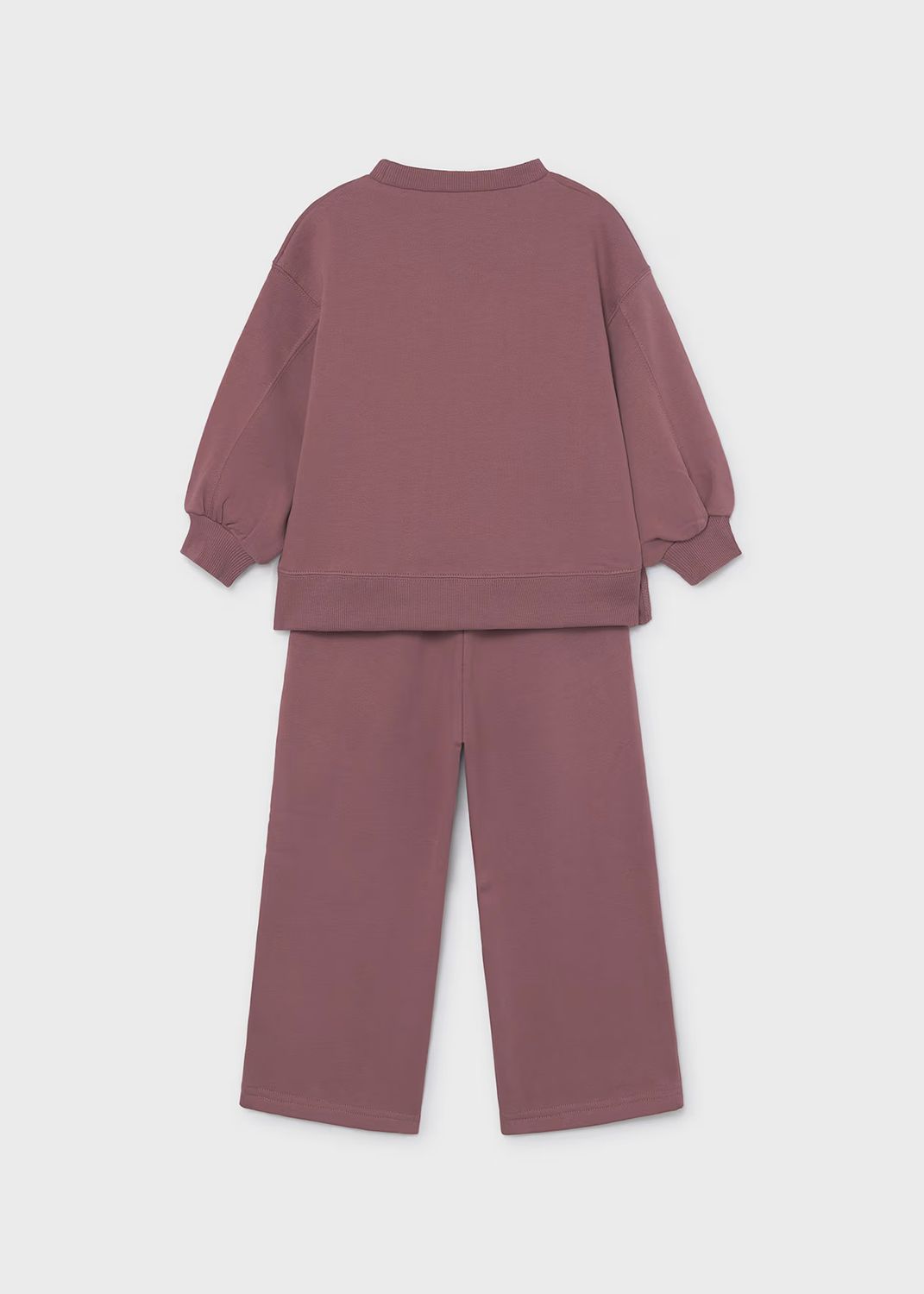 Mayoral 4801 2pc Tracksuit Set Dog Applique Violet