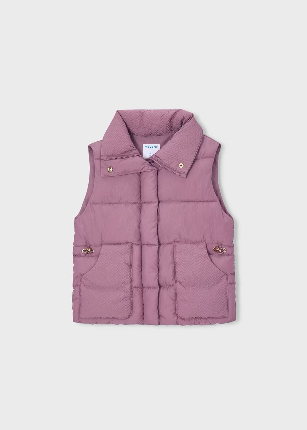 Mayoral 4327 Padded Vest Violet