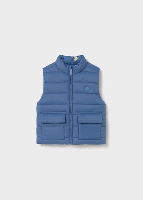 Mayoral 2378 Reversible Vest Indigo