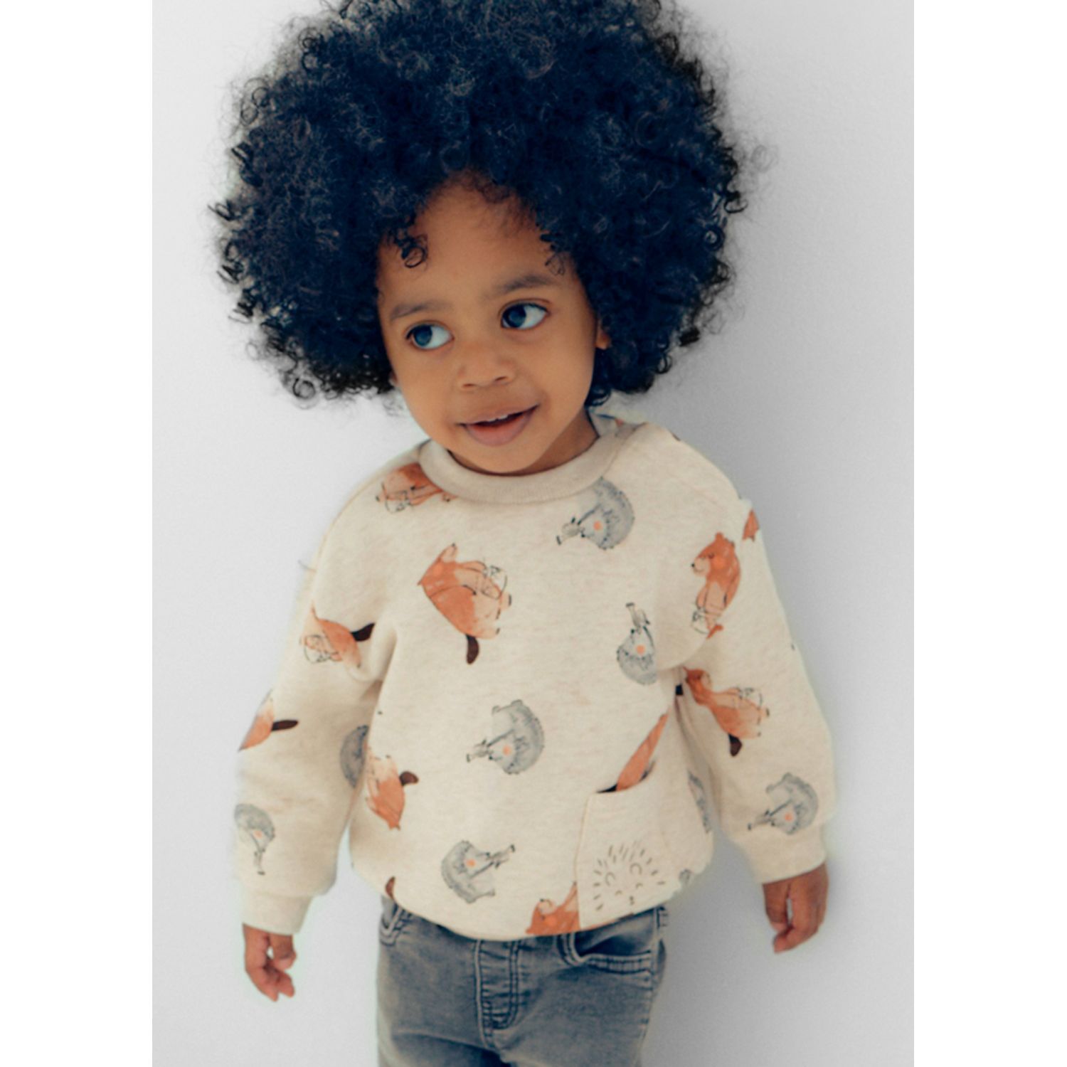 Mayoral 2416 Pullover Forest Patterned Tofu