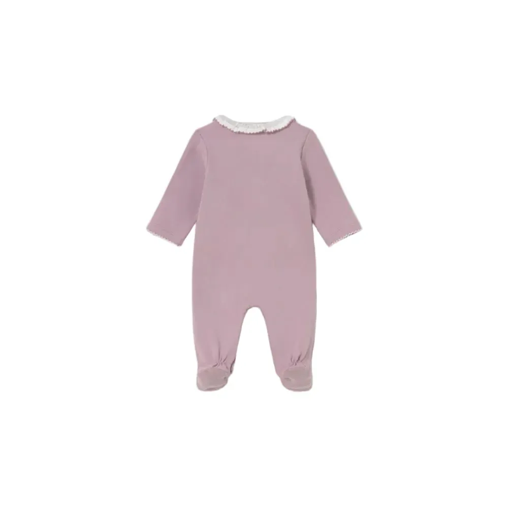 Mayoral 2754 1pc Romper Pyjamas Mauve