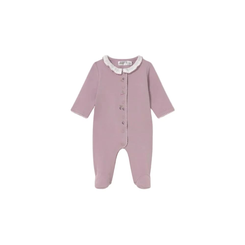 Mayoral 2754 1pc Romper Pyjamas Mauve