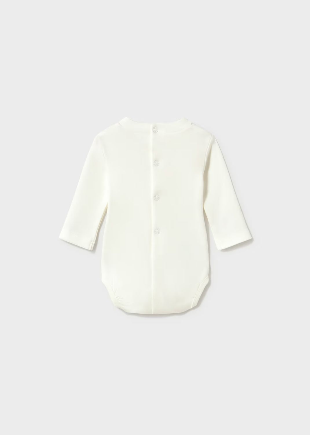 Mayoral 2760 Mockneck L/S Bodysuit Natural