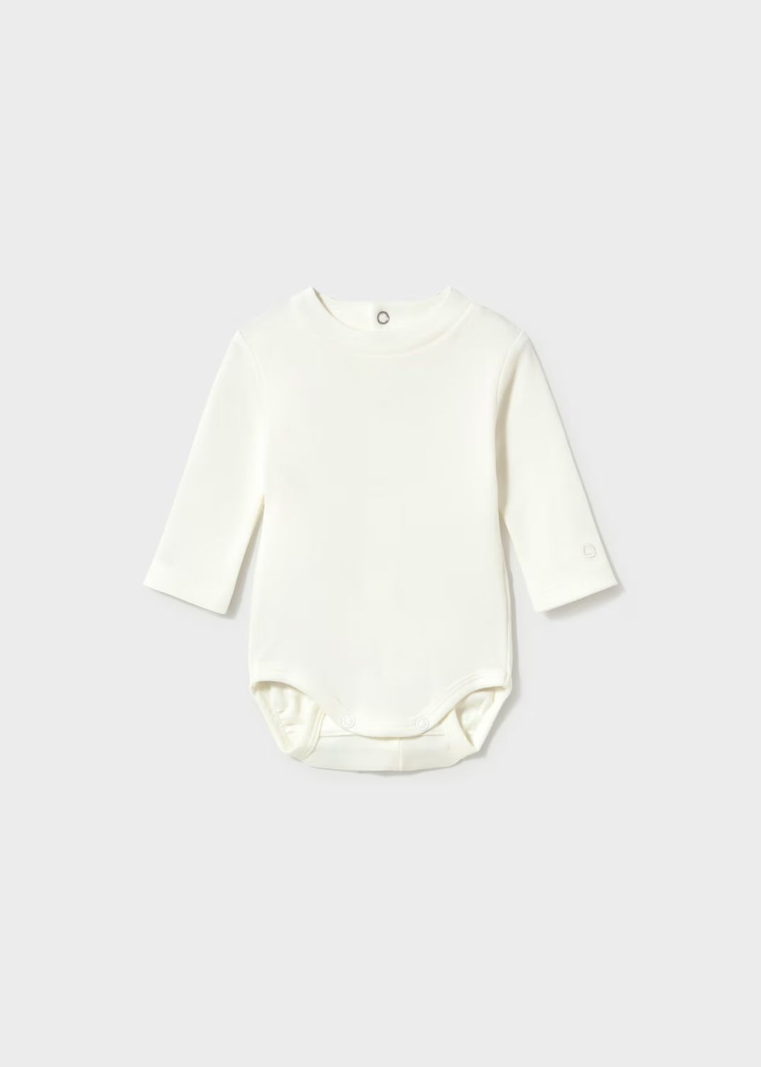 Mayoral 2760 Mockneck L/S Bodysuit Natural