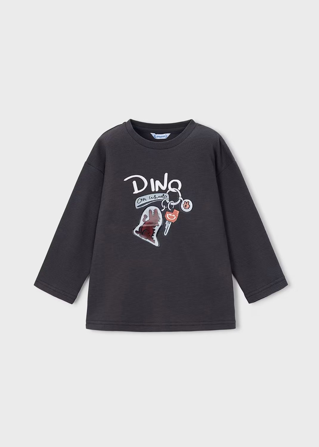 Mayoral 4010 L/S Shirt Dino Blackboard