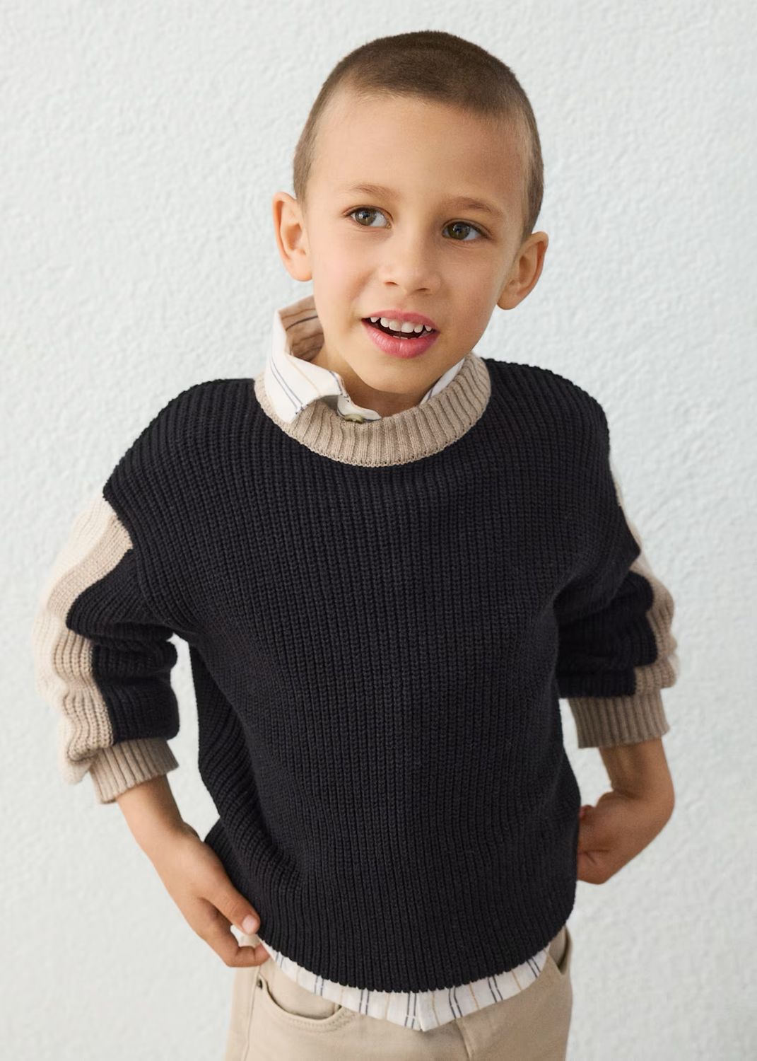 Mayoral 4310 Knit Sweater Black
