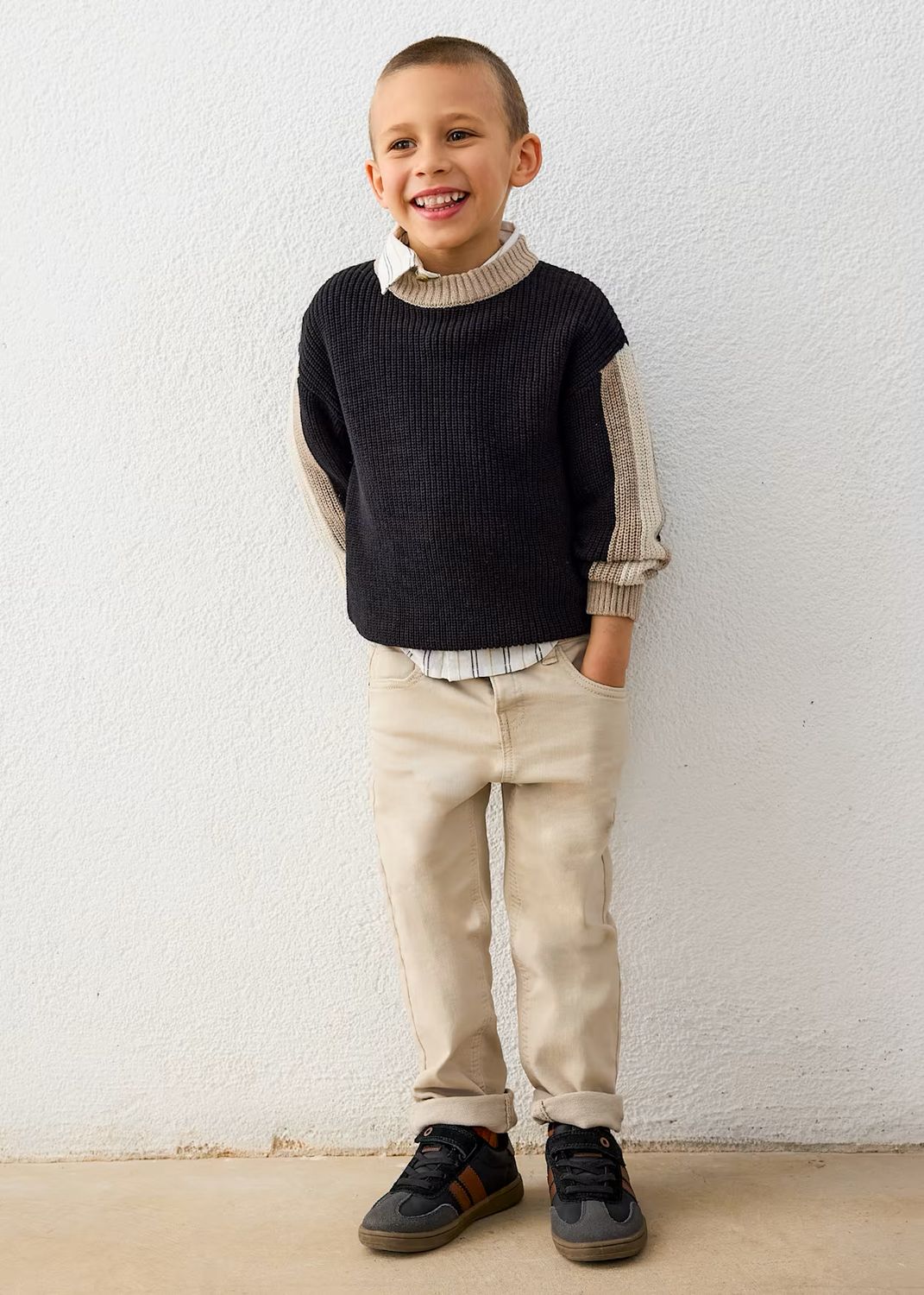 Mayoral 4310 Knit Sweater Black