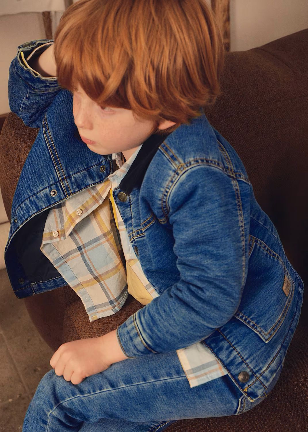Mayoral 4465 Soft Denim Jacket Medium