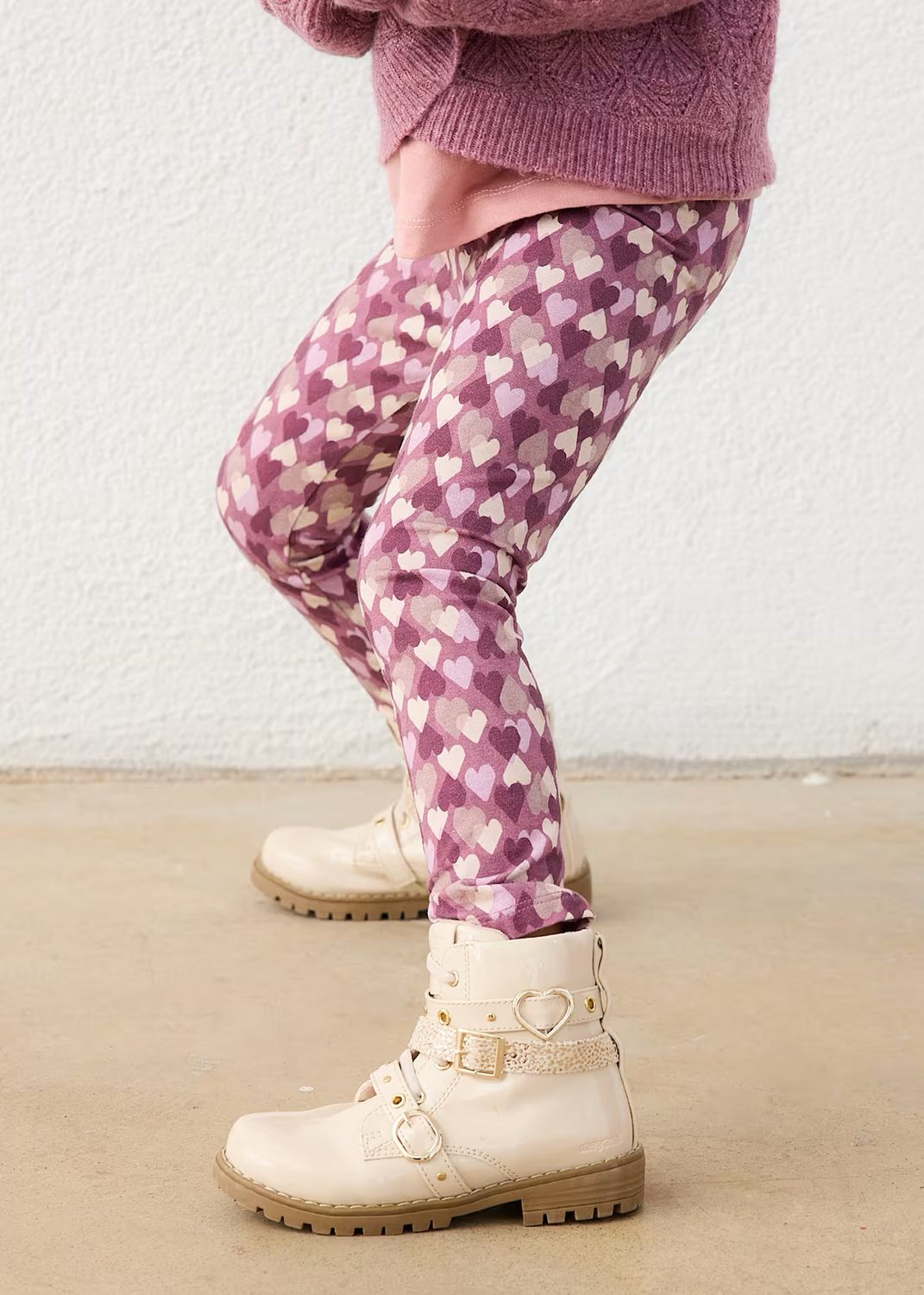 Mayoral 4701 Printed Leggings Violet