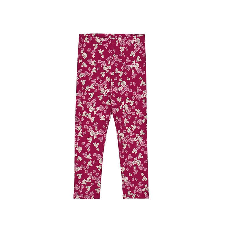 Mayoral 4729 Leggings Floral Print Raspberry