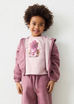 Mayoral 4423 Hooded Zip-Up Sweatshirt