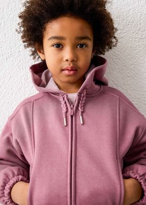 Mayoral 4423 Hooded Zip-Up Sweatshirt