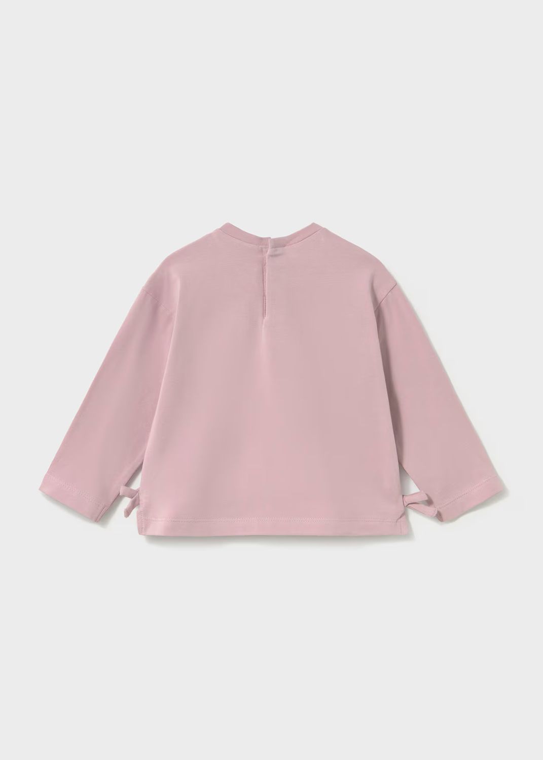 Mayoral 2087 L/S Shirt Flowers Mauve