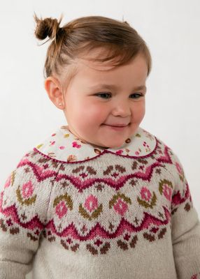 Mayoral 2384 Jacquard Sweater