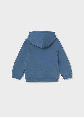 Mayoral 2417 Hooded Pullover Car Graphic Indigo