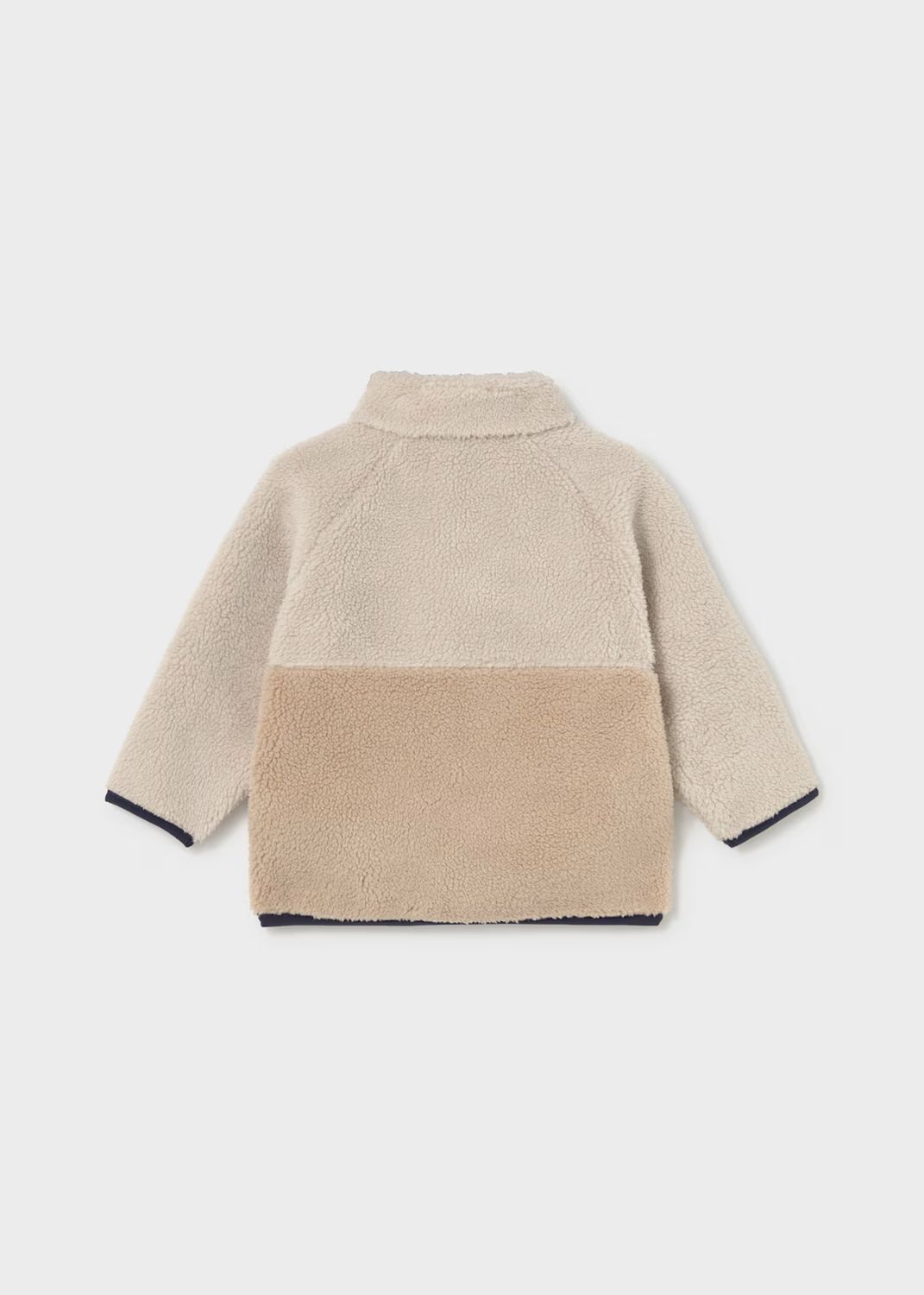 Mayoral 2429 Zip-Up Lined Fleece Sweater Tofu