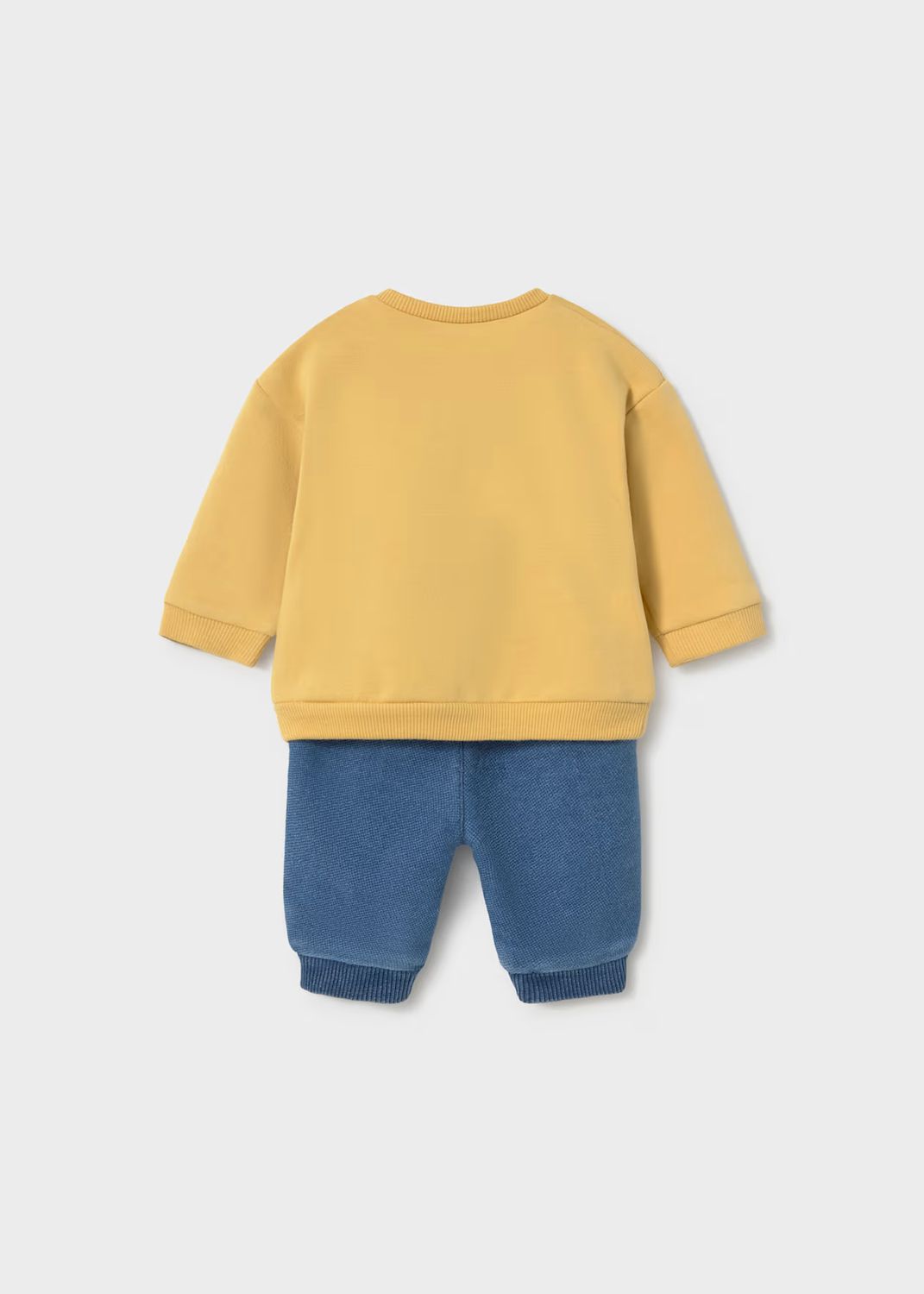 Mayoral 2535 2pc Jogger Set On The Farm Ochre