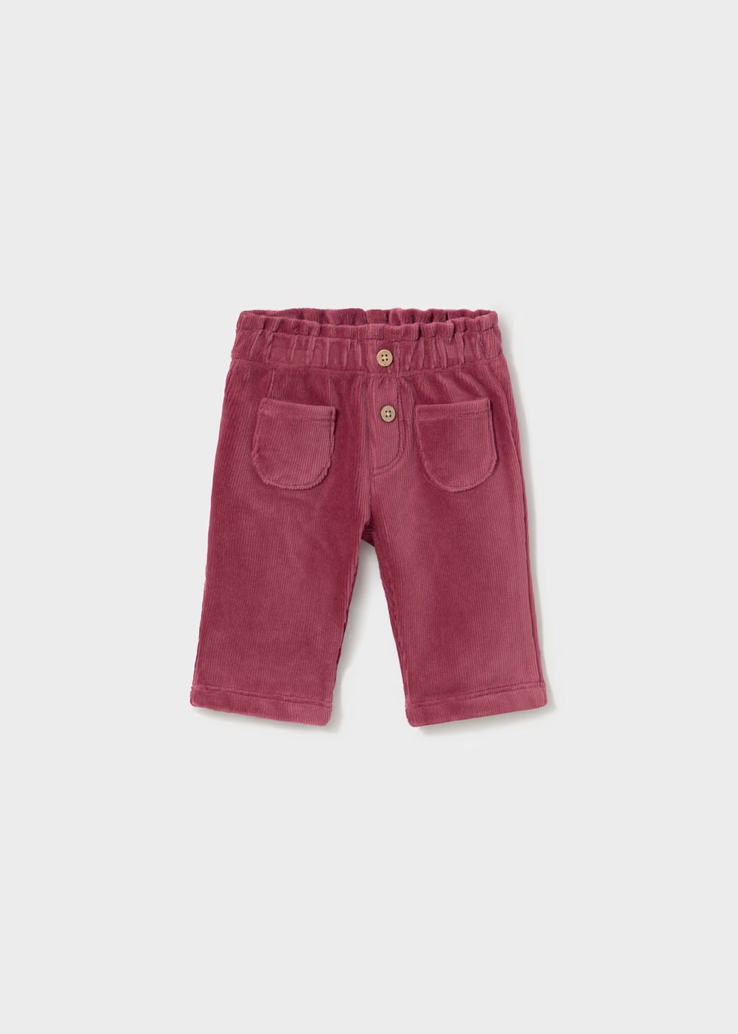 Mayoral 2509 Corduroy Trousers Long Black Currant