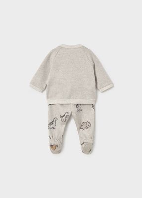 Mayoral 2519 2pc Jogger Set Dino