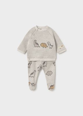 Mayoral 2519 2pc Jogger Set Dino