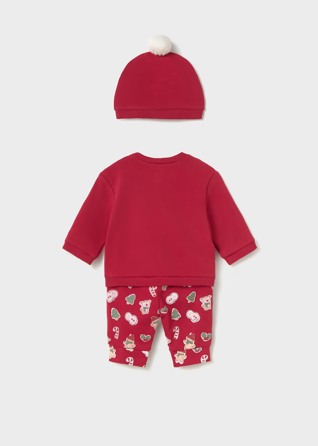 Mayoral 2684 3pc Tracksuit Set Festive Red