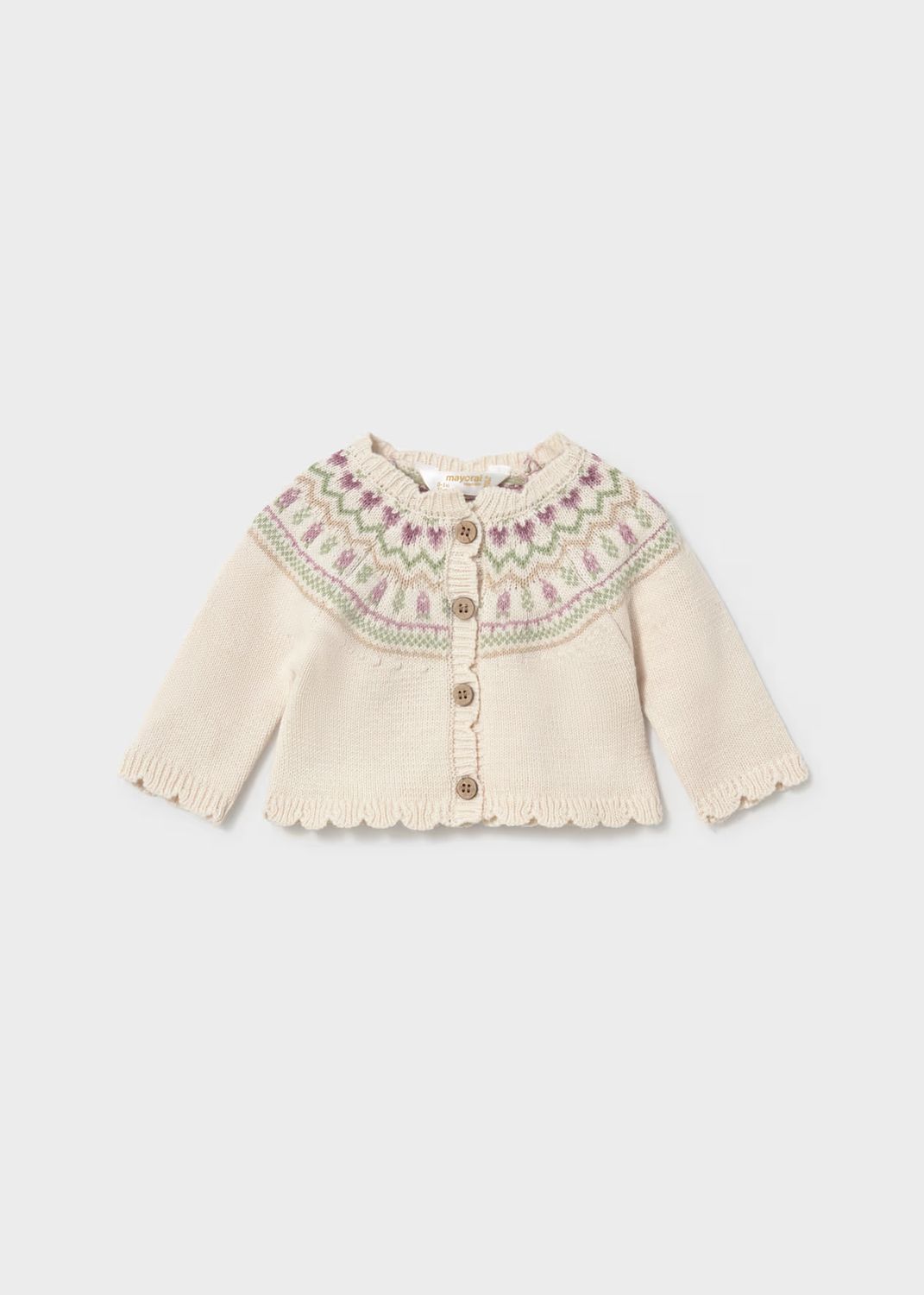 Mayoral 2804 3pc Knit Jumper Set Mauve