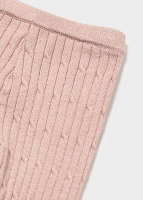 Mayoral 9117 Knit Leggings Nude