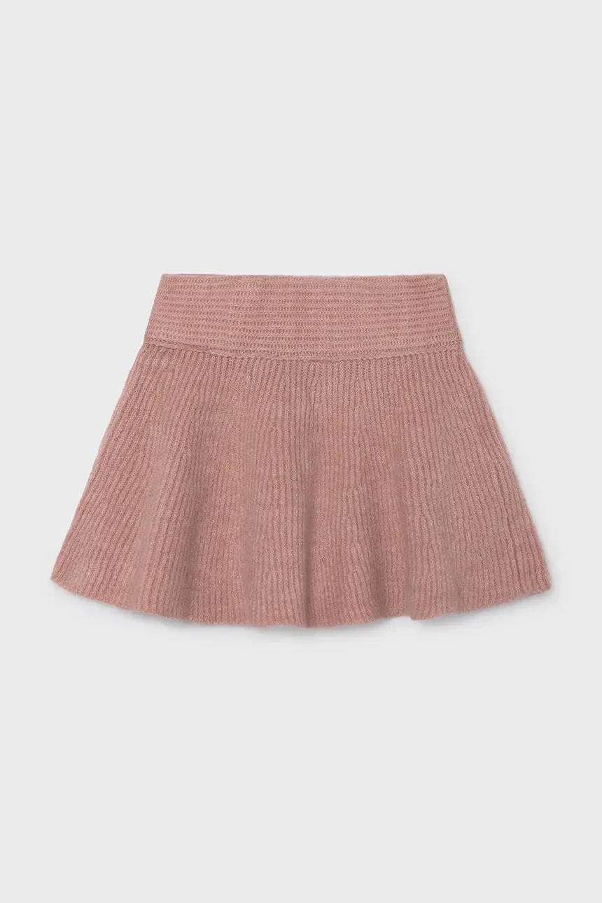 Mayoral 4907 Pearl Knit Skirt Quartz
