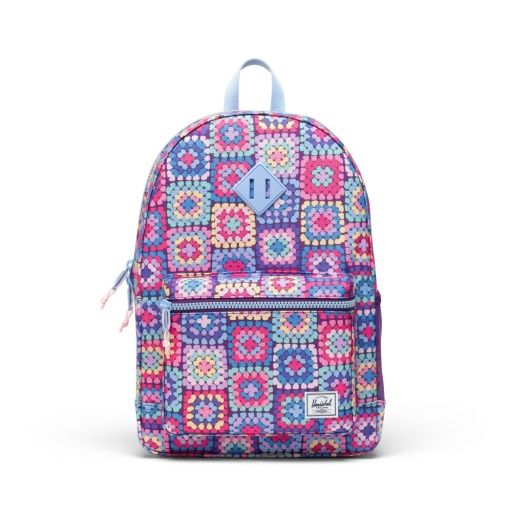 Herschel Heritage Backpack Crochet Patchwork, Size: 26L