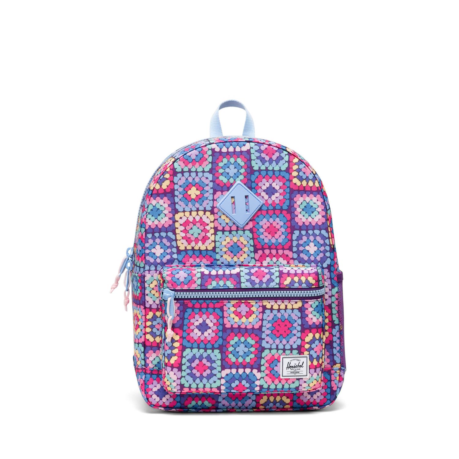 Herschel Heritage Backpack Crochet Patchwork