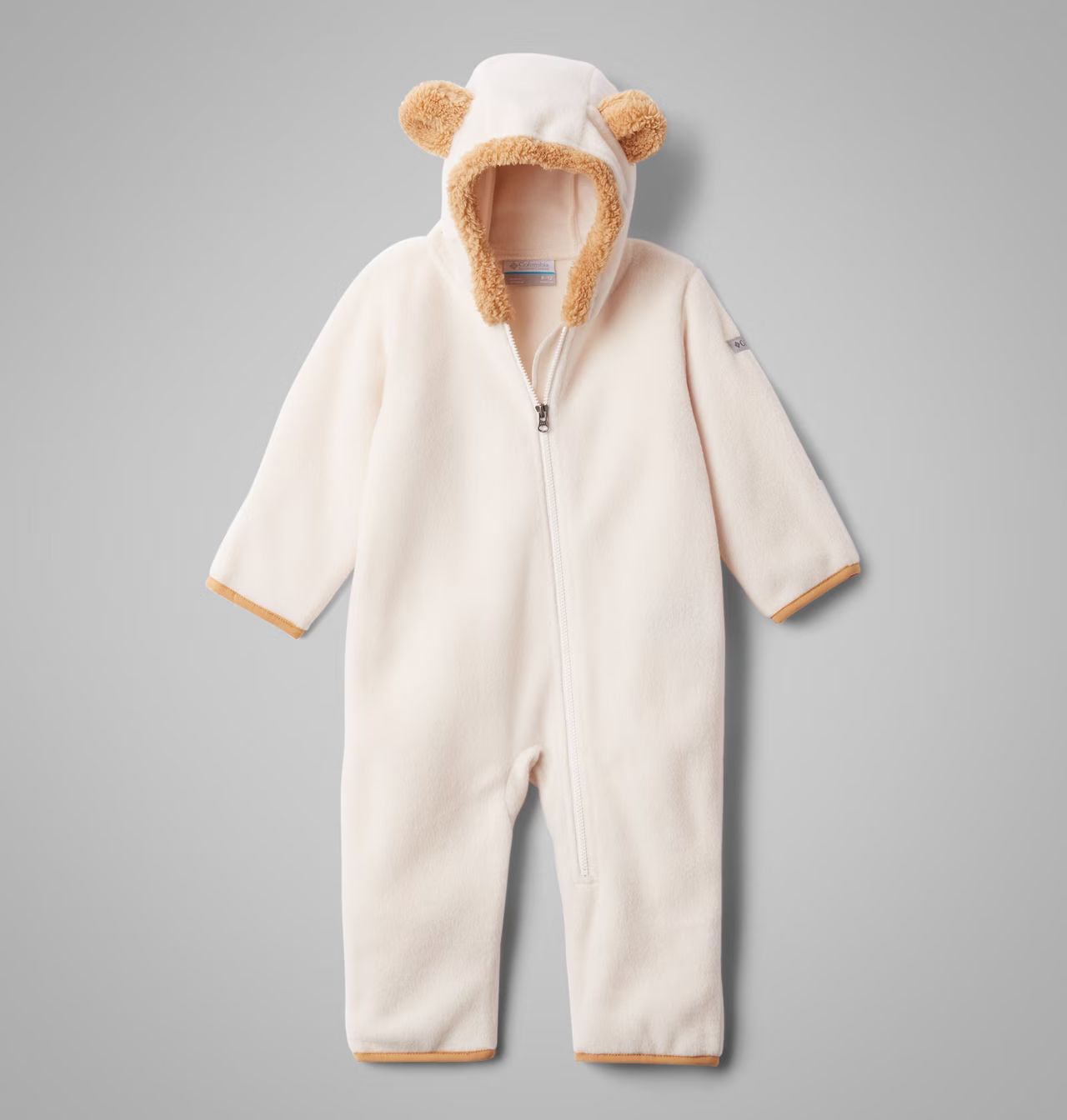 Columbia Tiny Bear II Bunting, Color: Chalk, Size: 0/3