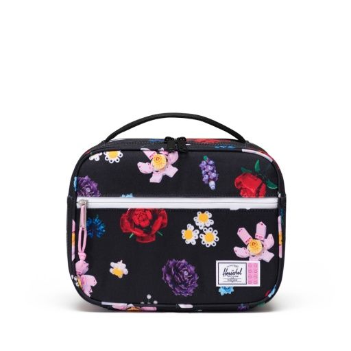Herschel Little Pop Quiz Lunch Box LEGO®, Color: Falling Florals
