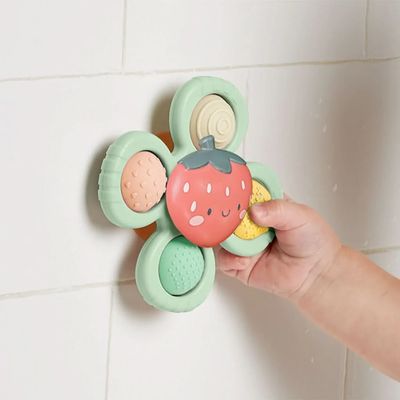 Itzy Ritzy Pop &amp; Whirl Bath &amp; Travel Toy Strawberry