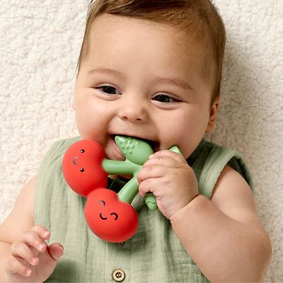 Itzy Ritzy Comfort Crew Cherry