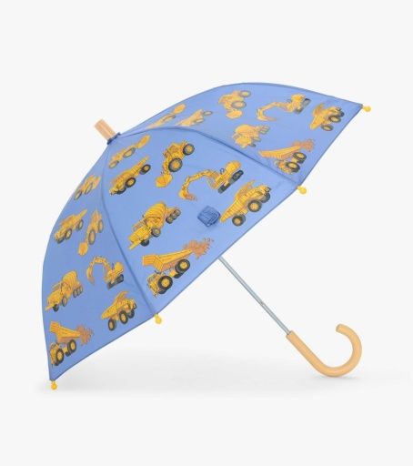 Hatley Umbrella Construction Trucks, Color: Classic Blue