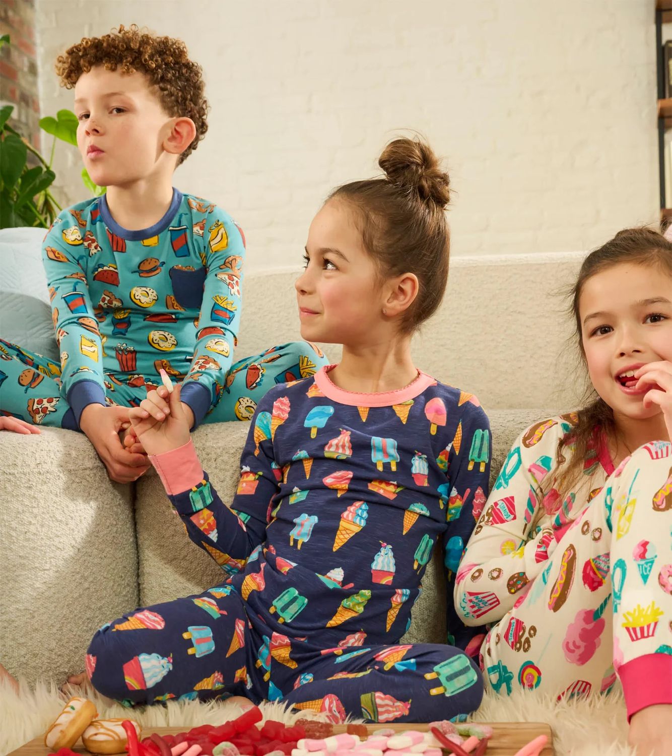 Hatley Cotton Rib Pajama Set Figure Skaters Ice Melt