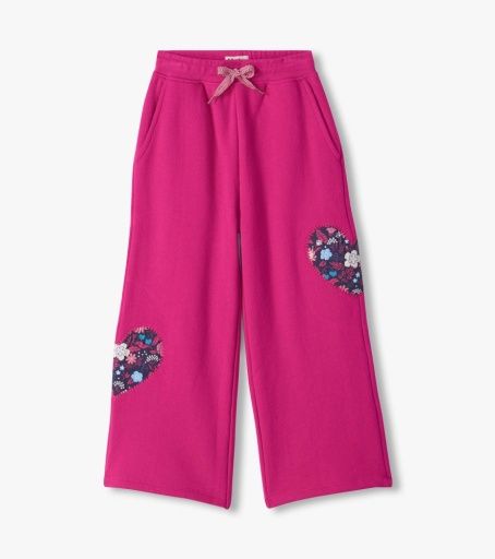 Hatley Wide Leg Track Pants Very Berry, Size: 3
